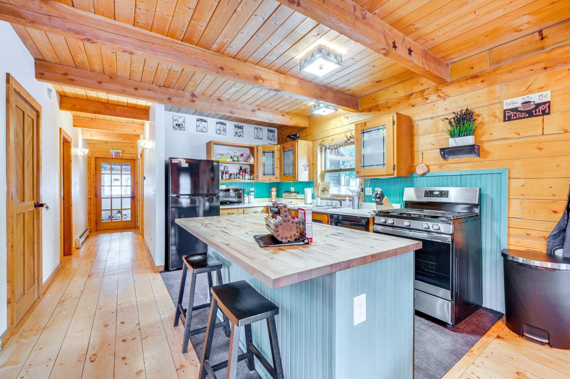 Secluded Black Hawk Log Cabin With Fire Pit! المظهر الخارجي الصورة