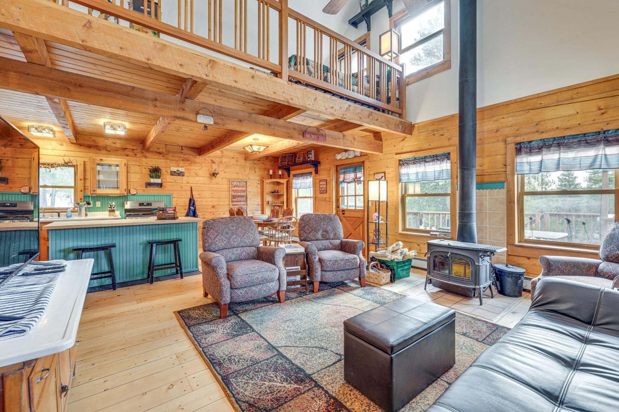 Secluded Black Hawk Log Cabin With Fire Pit! المظهر الخارجي الصورة