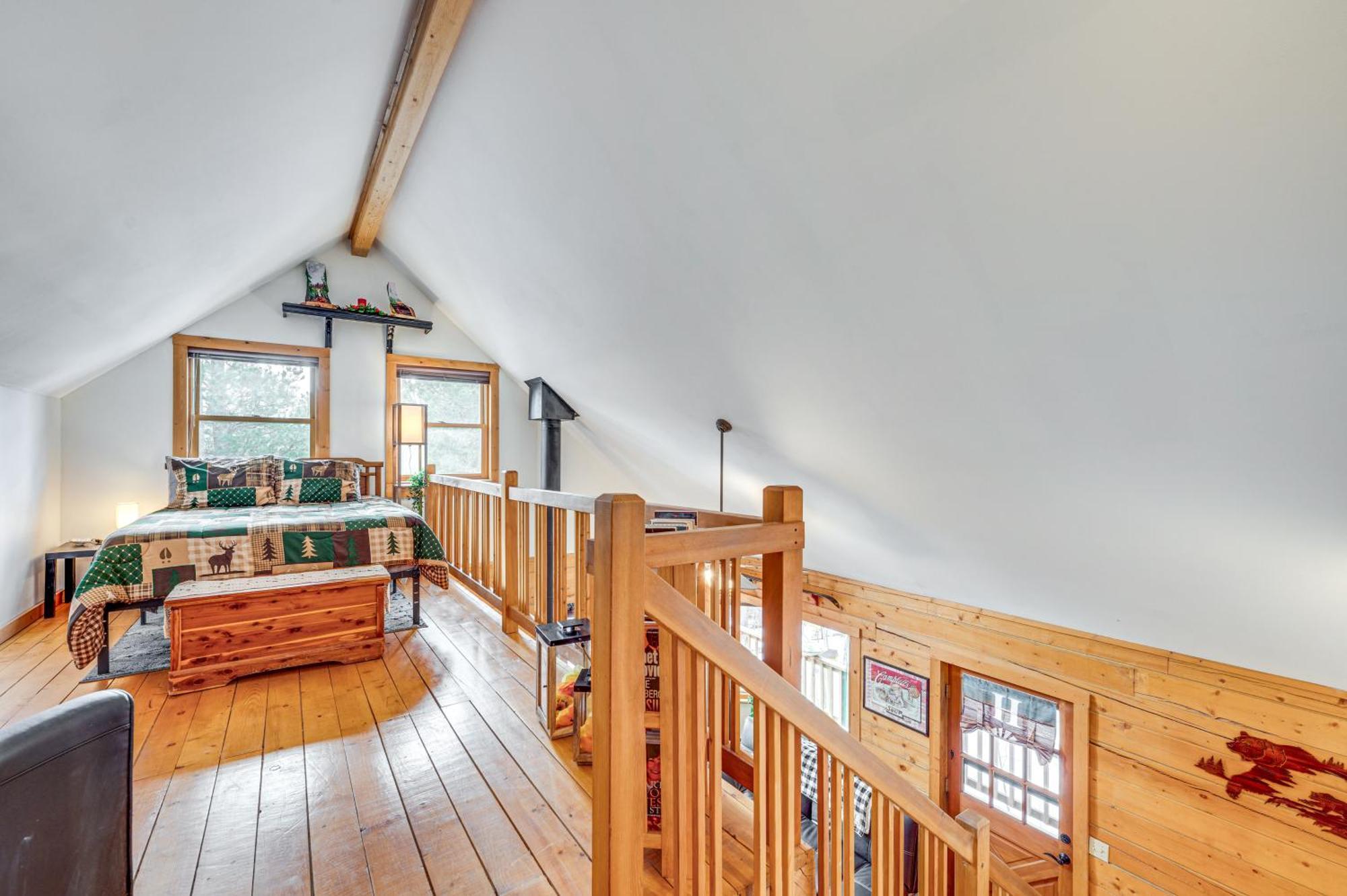Secluded Black Hawk Log Cabin With Fire Pit! المظهر الخارجي الصورة